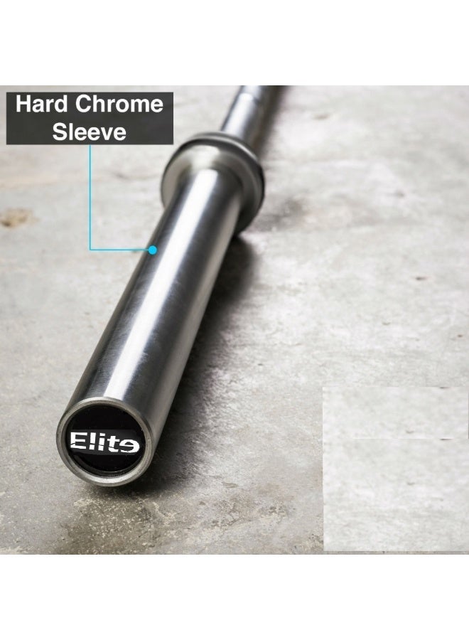 Elite Olympic Bar 200cm- 15kg - Image 5
